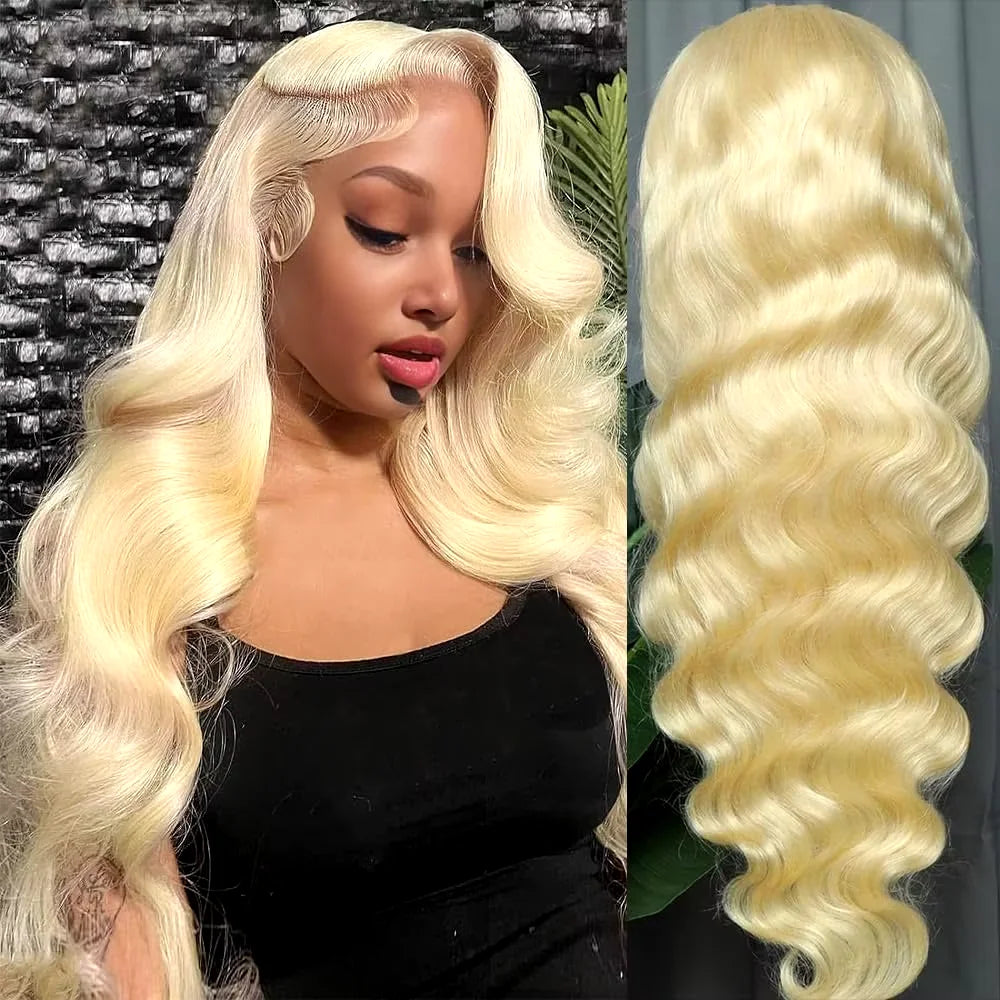 613 Lace Front Wig Human Hair Blonde Human Hair Wigs