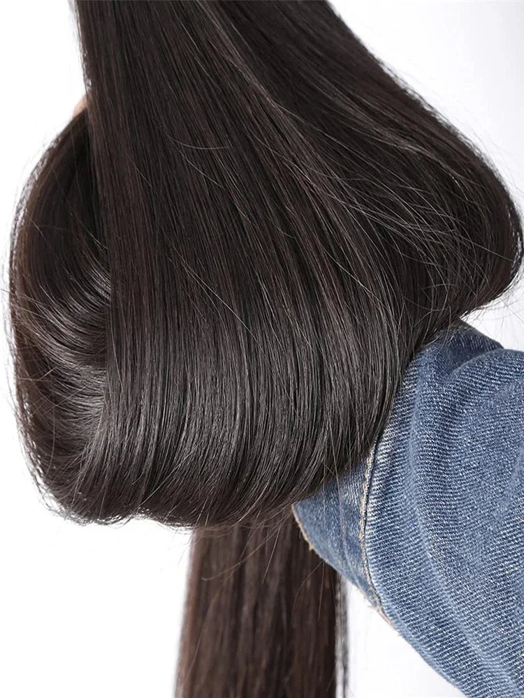 Bone Straight 100% Bundles Deal Brazilian Virgin Human Hair
