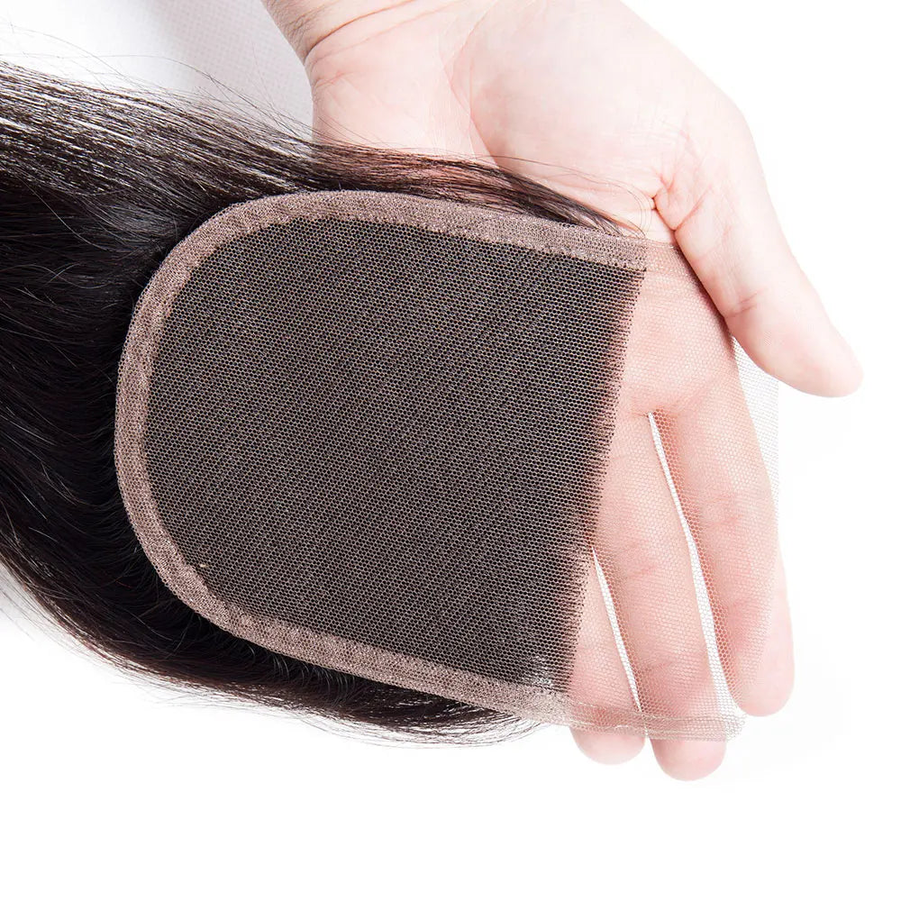 Body Wave Closure Human Hair Preplucked Body Wave Human Hair Closure Transparent