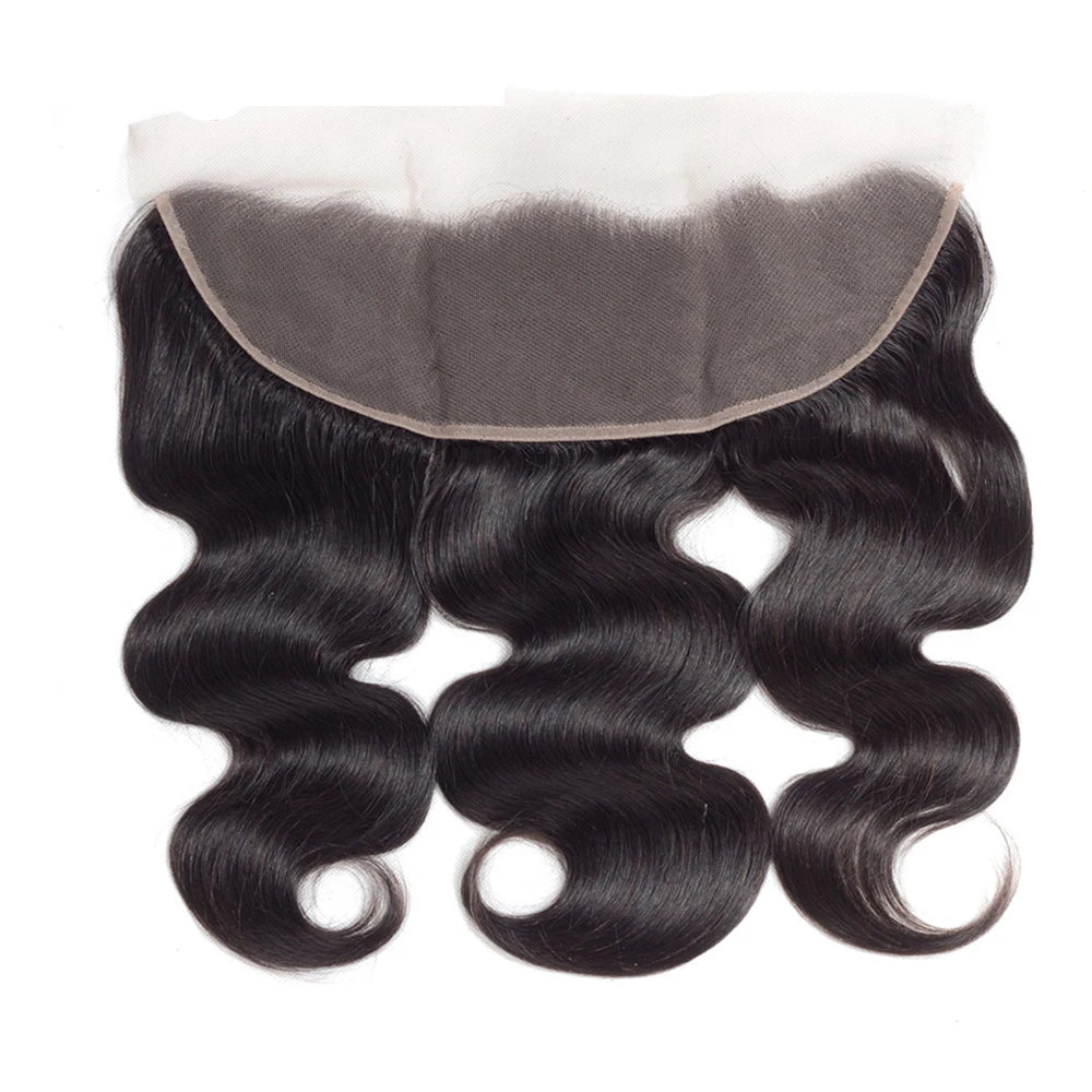Body Wave Closure Human Hair Preplucked Body Wave Human Hair Closure Transparent